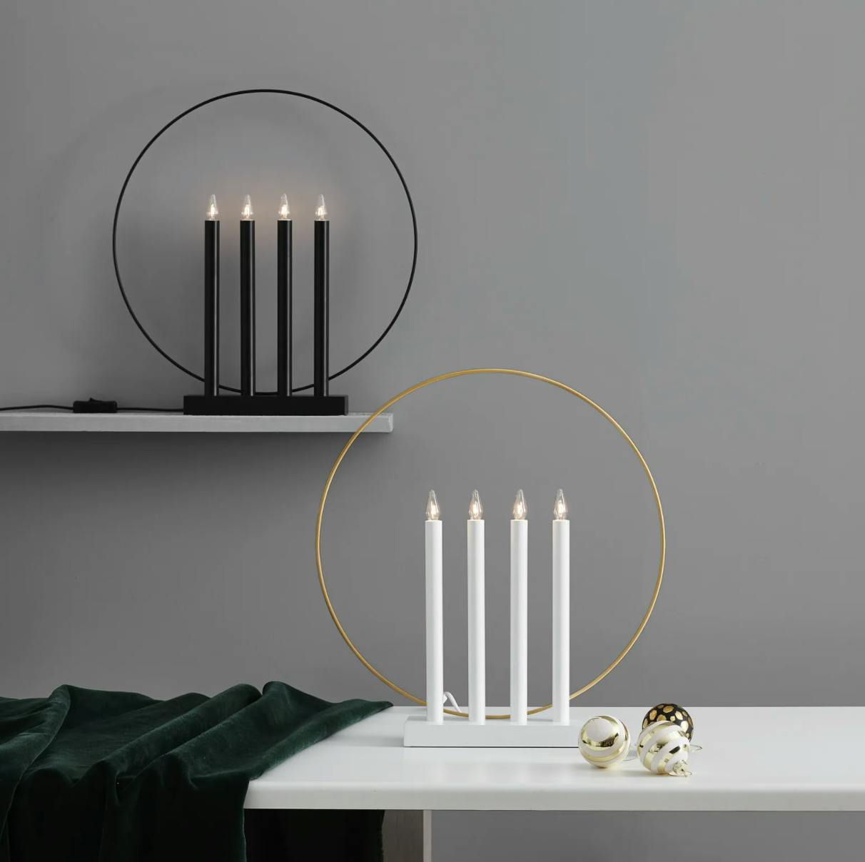 Minimalistisk adventsstake Lekker adventsstake med glorie